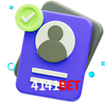 Tornar-se um membro do 4141Bet é muito simples